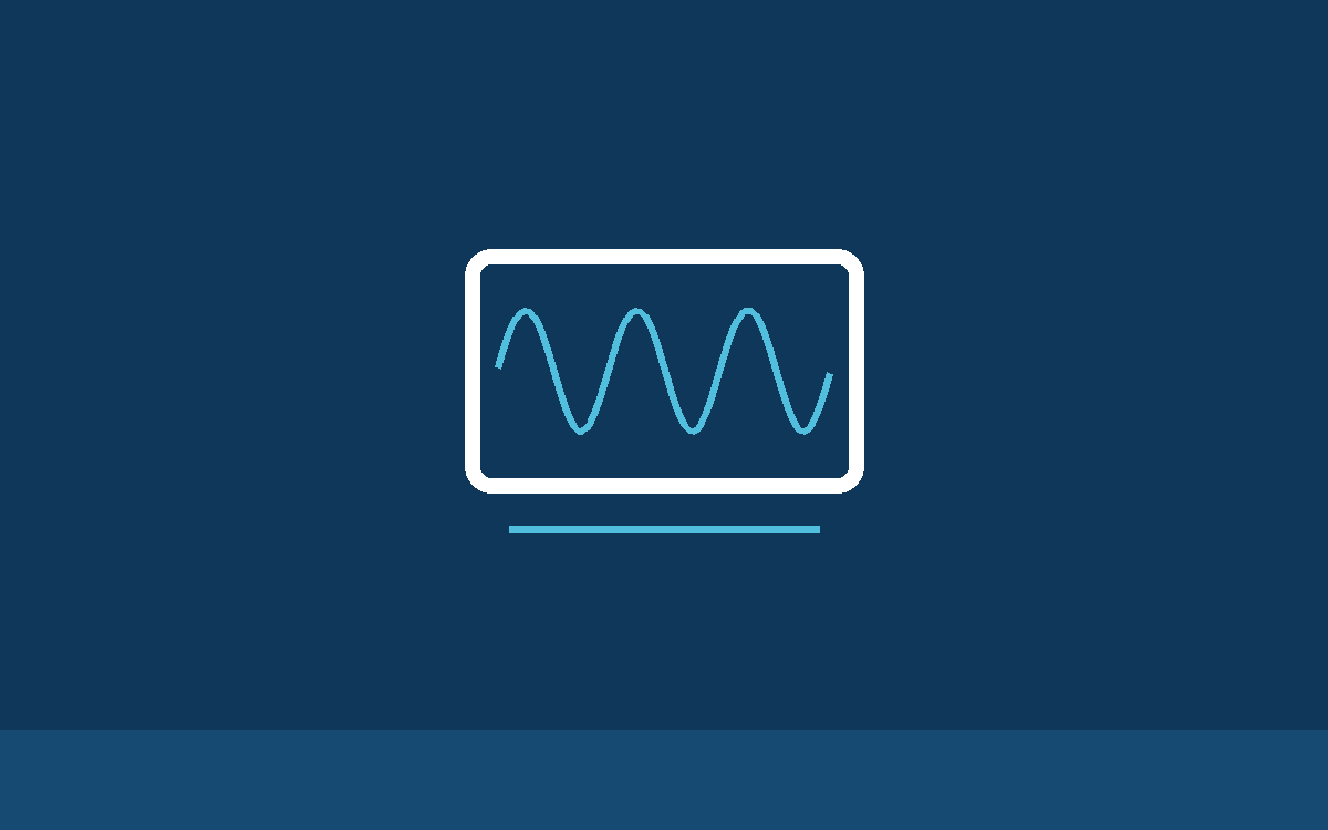 ULVAC RF and DC power generator waveform schematic diagram